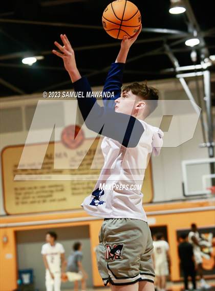 Thumbnail 1 in Maranatha vs  Alemany (2023 SoCal Christmas Classic) photogallery.