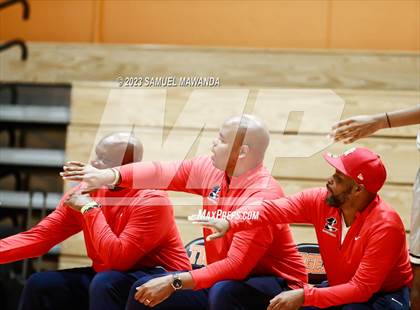 Thumbnail 1 in Maranatha vs  Alemany (2023 SoCal Christmas Classic) photogallery.