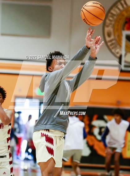 Thumbnail 1 in Maranatha vs  Alemany (2023 SoCal Christmas Classic) photogallery.