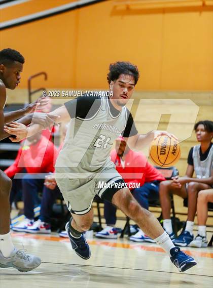 Thumbnail 2 in Maranatha vs  Alemany (2023 SoCal Christmas Classic) photogallery.