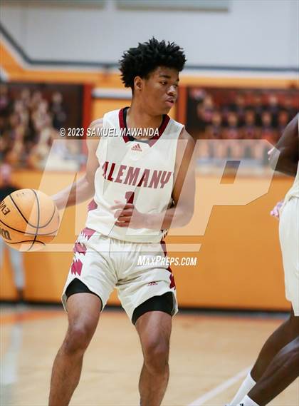 Thumbnail 3 in Maranatha vs  Alemany (2023 SoCal Christmas Classic) photogallery.