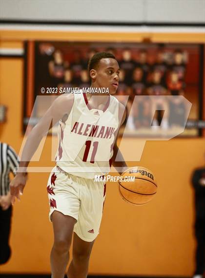 Thumbnail 3 in Maranatha vs  Alemany (2023 SoCal Christmas Classic) photogallery.