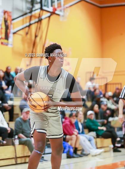Thumbnail 1 in Maranatha vs  Alemany (2023 SoCal Christmas Classic) photogallery.