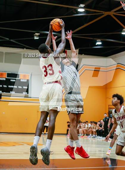 Thumbnail 1 in Maranatha vs  Alemany (2023 SoCal Christmas Classic) photogallery.