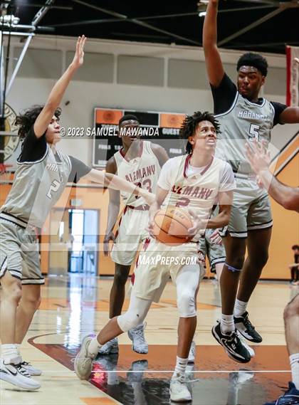 Thumbnail 3 in Maranatha vs  Alemany (2023 SoCal Christmas Classic) photogallery.
