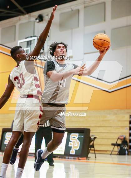 Thumbnail 3 in Maranatha vs  Alemany (2023 SoCal Christmas Classic) photogallery.