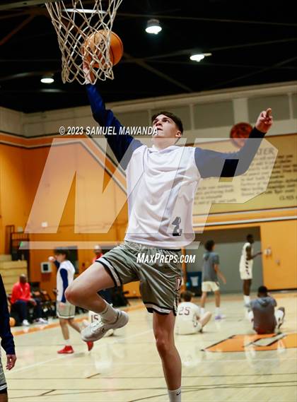 Thumbnail 3 in Maranatha vs  Alemany (2023 SoCal Christmas Classic) photogallery.