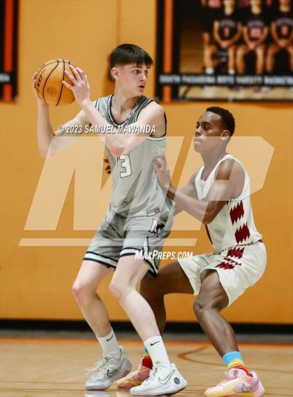 Thumbnail 1 in Maranatha vs  Alemany (2023 SoCal Christmas Classic) photogallery.