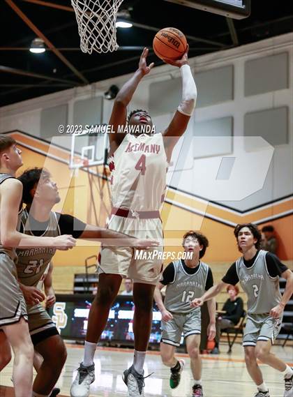Thumbnail 2 in Maranatha vs  Alemany (2023 SoCal Christmas Classic) photogallery.