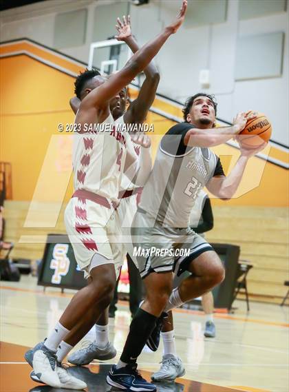 Thumbnail 3 in Maranatha vs  Alemany (2023 SoCal Christmas Classic) photogallery.