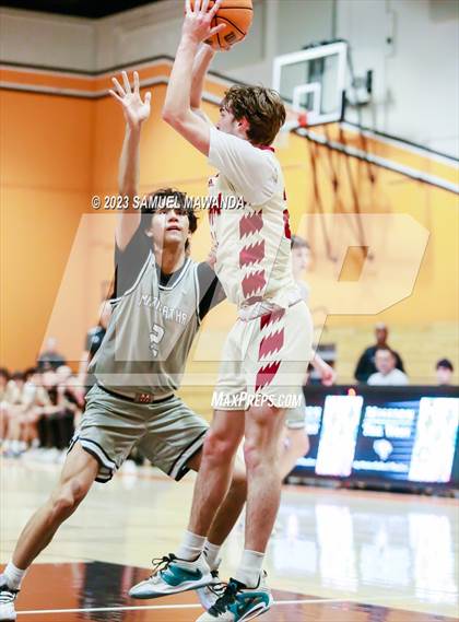 Thumbnail 2 in Maranatha vs  Alemany (2023 SoCal Christmas Classic) photogallery.