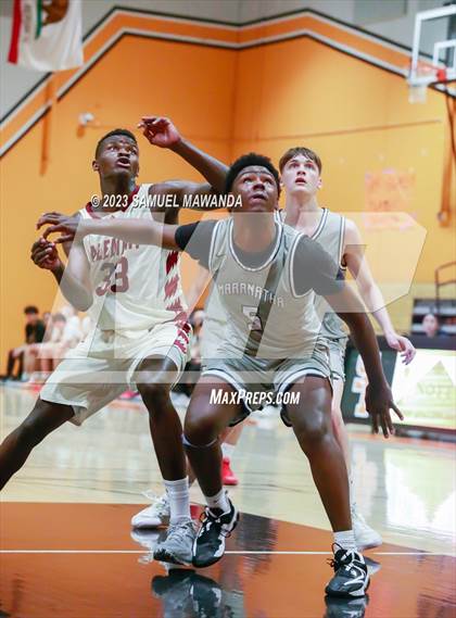Thumbnail 1 in Maranatha vs  Alemany (2023 SoCal Christmas Classic) photogallery.