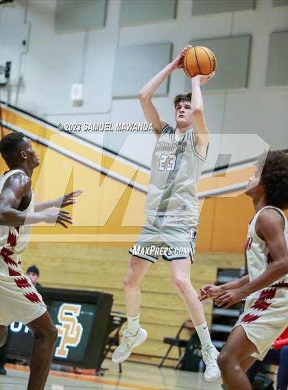 Thumbnail 2 in Maranatha vs  Alemany (2023 SoCal Christmas Classic) photogallery.