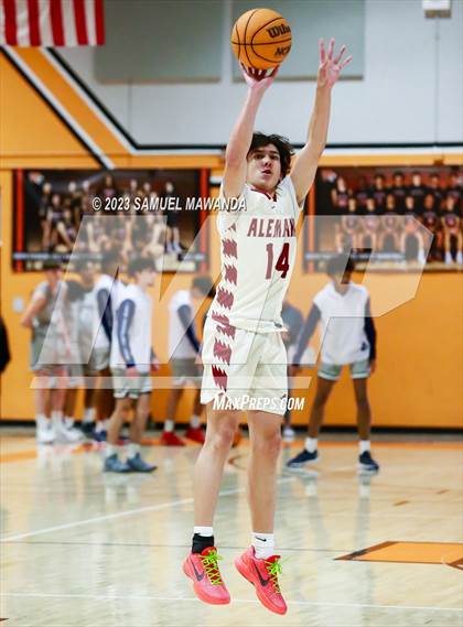 Thumbnail 2 in Maranatha vs  Alemany (2023 SoCal Christmas Classic) photogallery.