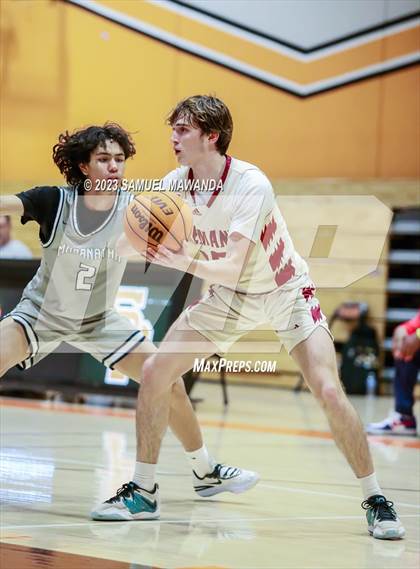 Thumbnail 2 in Maranatha vs  Alemany (2023 SoCal Christmas Classic) photogallery.