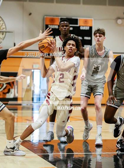 Thumbnail 1 in Maranatha vs  Alemany (2023 SoCal Christmas Classic) photogallery.