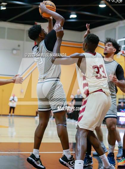 Thumbnail 2 in Maranatha vs  Alemany (2023 SoCal Christmas Classic) photogallery.