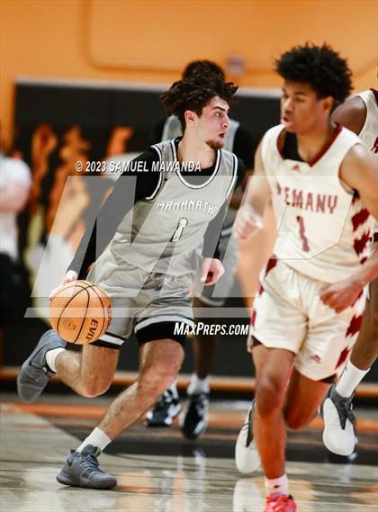 Thumbnail 2 in Maranatha vs  Alemany (2023 SoCal Christmas Classic) photogallery.