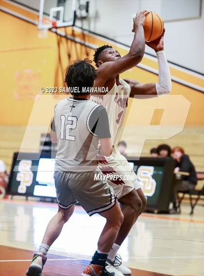 Thumbnail 3 in Maranatha vs  Alemany (2023 SoCal Christmas Classic) photogallery.