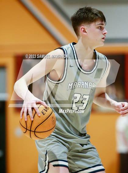 Thumbnail 2 in Maranatha vs  Alemany (2023 SoCal Christmas Classic) photogallery.
