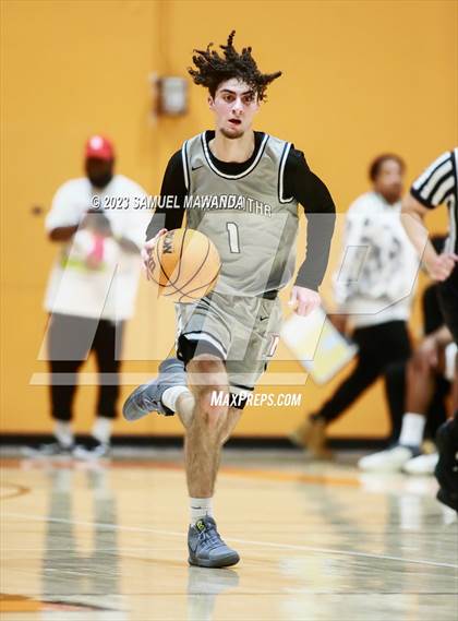 Thumbnail 1 in Maranatha vs  Alemany (2023 SoCal Christmas Classic) photogallery.