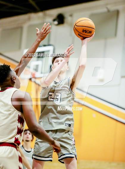 Thumbnail 2 in Maranatha vs  Alemany (2023 SoCal Christmas Classic) photogallery.