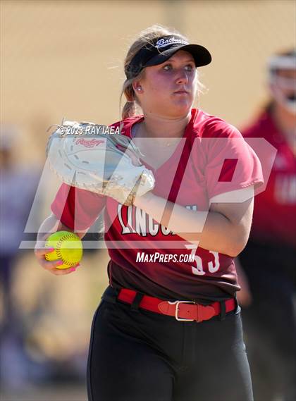 Thumbnail 3 in Lincoln @ Franklin (CIF SJS D1 Playoff) photogallery.