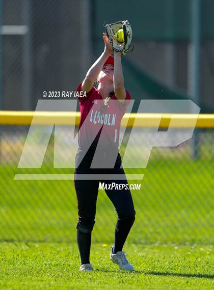 Thumbnail 3 in Lincoln @ Franklin (CIF SJS D1 Playoff) photogallery.