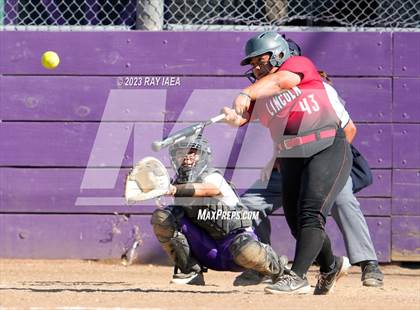 Thumbnail 3 in Lincoln @ Franklin (CIF SJS D1 Playoff) photogallery.