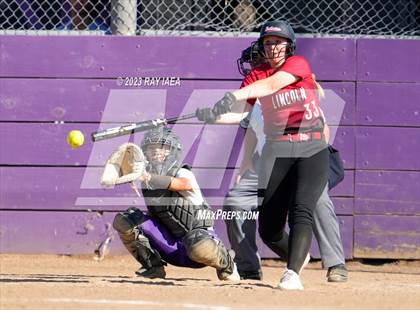 Thumbnail 1 in Lincoln @ Franklin (CIF SJS D1 Playoff) photogallery.