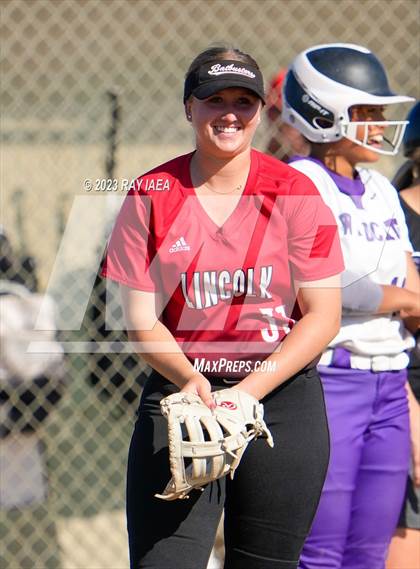 Thumbnail 2 in Lincoln @ Franklin (CIF SJS D1 Playoff) photogallery.