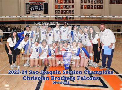 Thumbnail 2 in Central Catholic vs. Christian Brothers (CIF SJS D3 Final) photogallery.