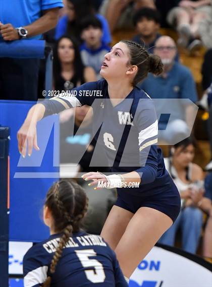 Thumbnail 2 in Central Catholic vs. Christian Brothers (CIF SJS D3 Final) photogallery.