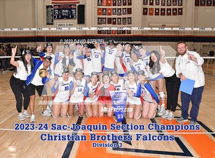 Thumbnail 2 in Central Catholic vs. Christian Brothers (CIF SJS D3 Final) photogallery.