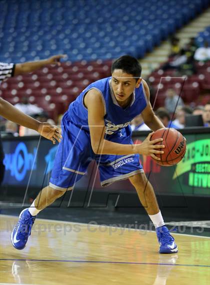 Thumbnail 3 in Modesto Christian vs Sierra (CIF SJS D3 Final) photogallery.