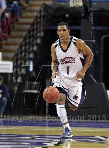 Thumbnail 2 in Modesto Christian vs Sierra (CIF SJS D3 Final) photogallery.