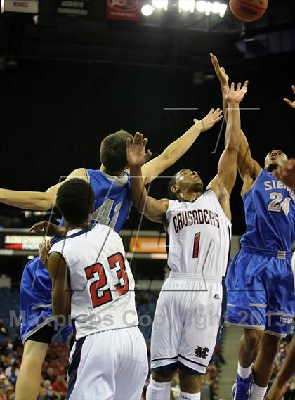 Thumbnail 1 in Modesto Christian vs Sierra (CIF SJS D3 Final) photogallery.