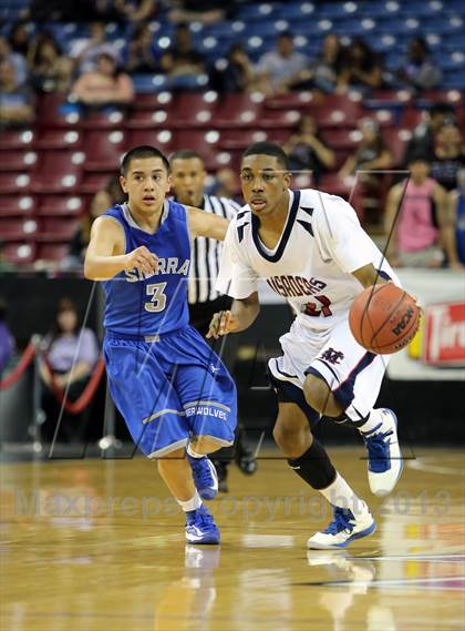 Thumbnail 3 in Modesto Christian vs Sierra (CIF SJS D3 Final) photogallery.