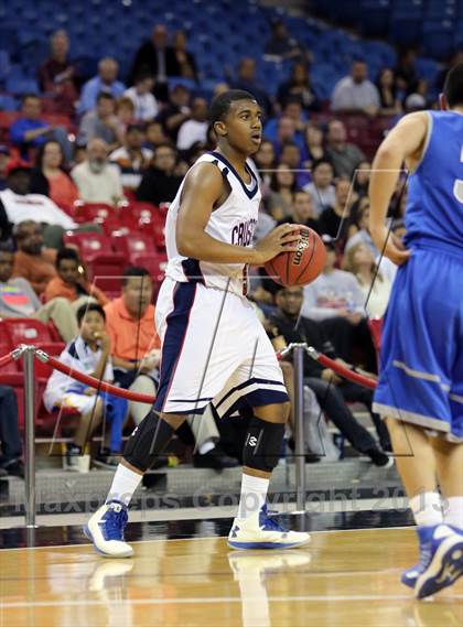 Thumbnail 2 in Modesto Christian vs Sierra (CIF SJS D3 Final) photogallery.