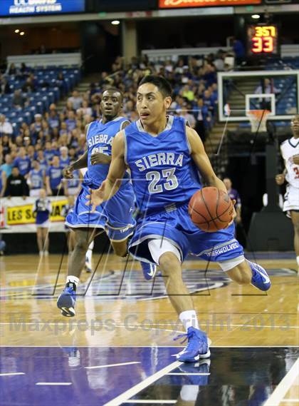 Thumbnail 3 in Modesto Christian vs Sierra (CIF SJS D3 Final) photogallery.