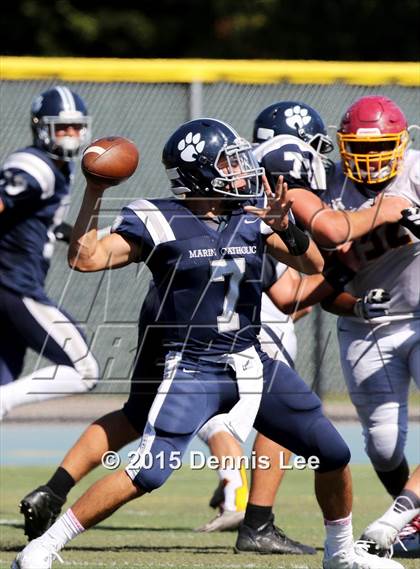Thumbnail 1 in Menlo-Atherton @ Marin Catholic photogallery.