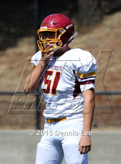 Thumbnail 3 in Menlo-Atherton @ Marin Catholic photogallery.