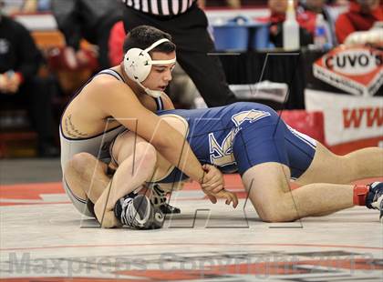Thumbnail 1 in PIAA AAA Wrestling Championships (Semifinals) photogallery.