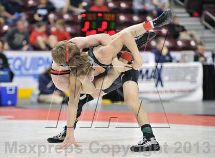 Thumbnail 1 in PIAA AAA Wrestling Championships (Semifinals) photogallery.