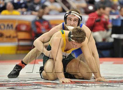 Thumbnail 1 in PIAA AAA Wrestling Championships (Semifinals) photogallery.