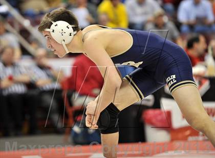 Thumbnail 2 in PIAA AAA Wrestling Championships (Semifinals) photogallery.
