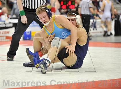 Thumbnail 2 in PIAA AAA Wrestling Championships (Semifinals) photogallery.