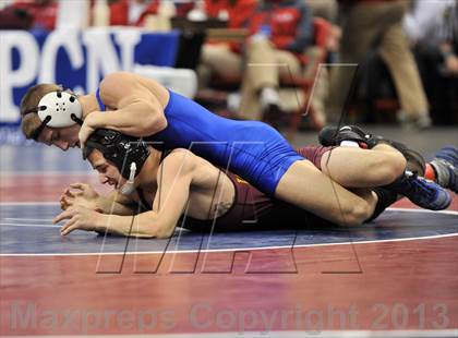 Thumbnail 3 in PIAA AAA Wrestling Championships (Semifinals) photogallery.
