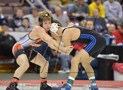 Thumbnail 2 in PIAA AAA Wrestling Championships (Semifinals) photogallery.
