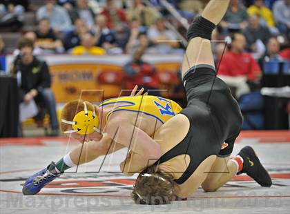 Thumbnail 3 in PIAA AAA Wrestling Championships (Semifinals) photogallery.